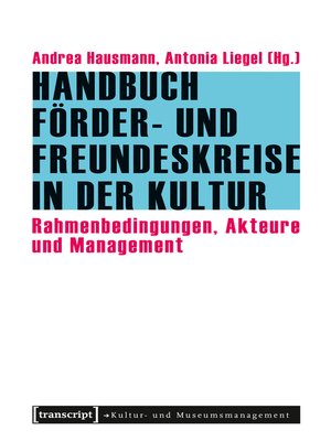 cover image of Handbuch Förder- und Freundeskreise in der Kultur